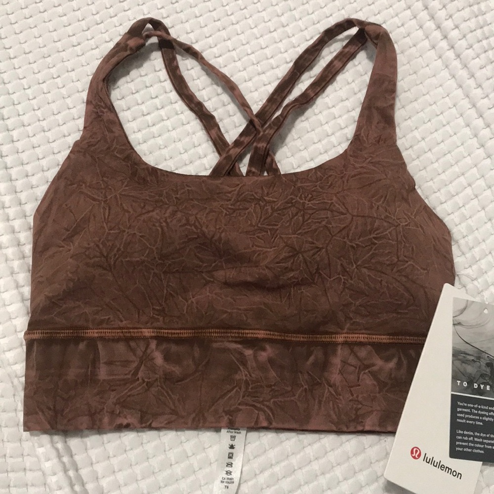 NWT- Lululemon - Energy Bra LL *Nulux Wash- 4